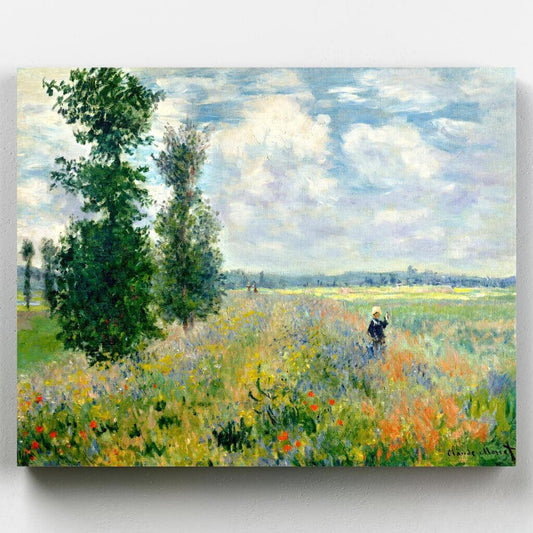 Claude Monet - Poppy Fields Near Argenteuil